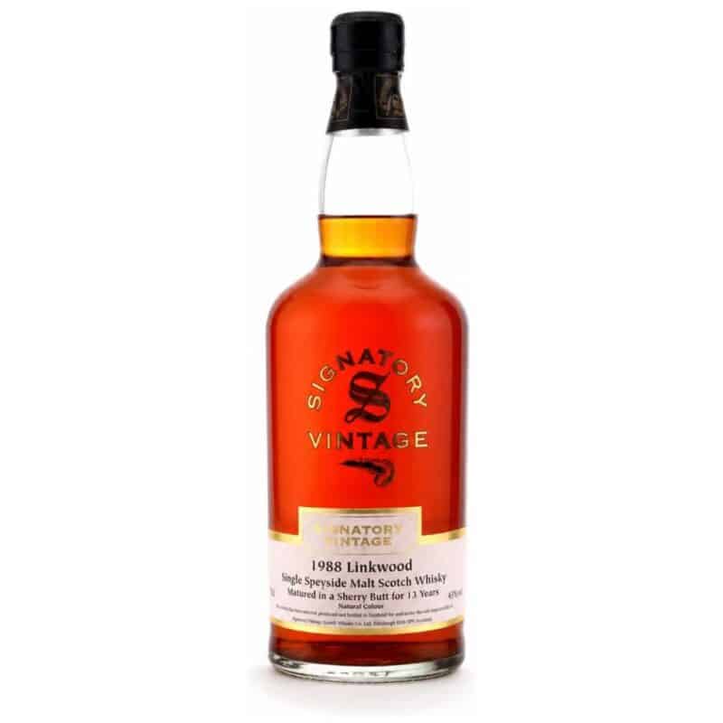 Linkwood 1988 – 13 Jahre – Signatory Vintage – Sherry Butt – 43,0%
