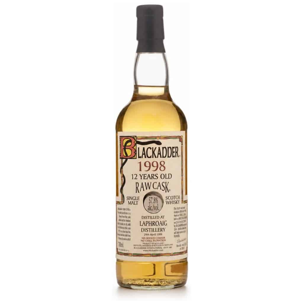 Laphroaig 1998/2011 – 12 Jahre – Blackadder Raw Cask – Refill Hogshead #700140 – 57,8%