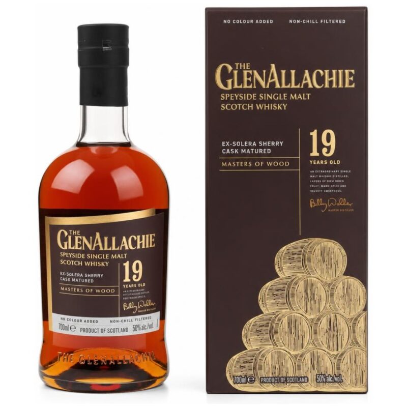 GlenAllachie 19 Jahre – Masters of Wood – Ex-Solera Sherry Cask – 50,0%