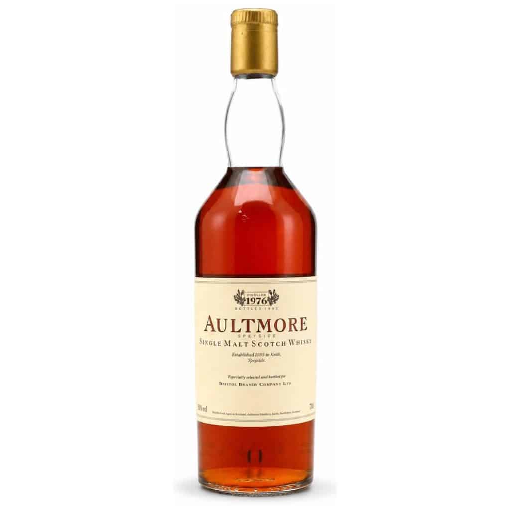 Aultmore 1976 – 15 Jahre – Flora & Fauna – Bristol Brandy Company – 1970s – 45,0%