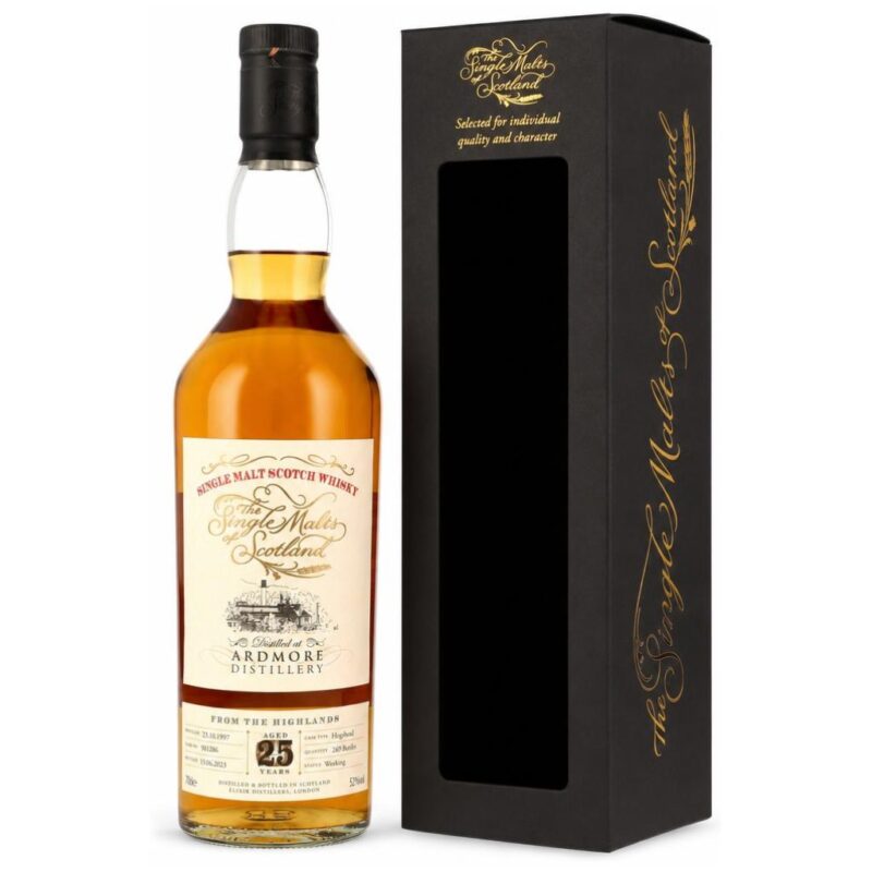 Ardmore 1997/2023 – 25 Jahre – The Single Malts of Scotland – Hogshead #901286 – 52,0 %