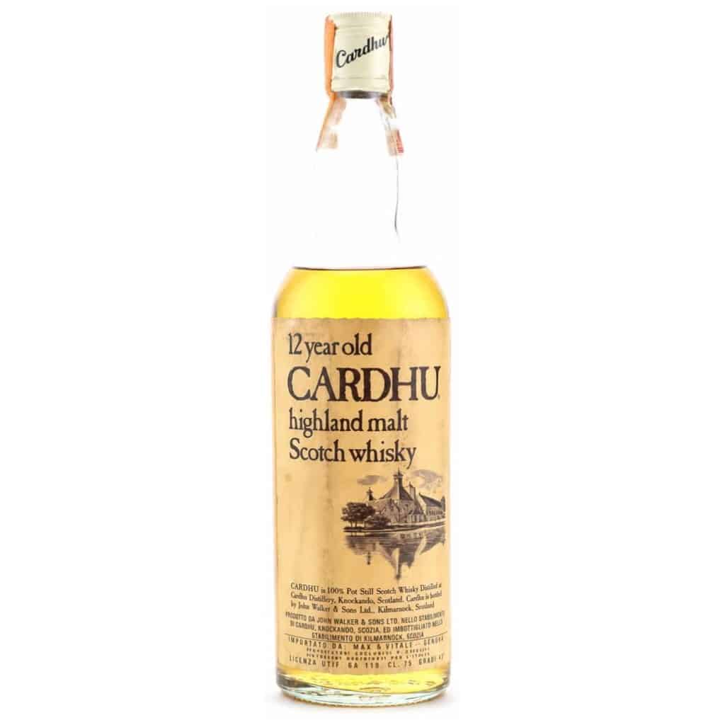 Cardhu – 12 Jahre – John Walker & Sons – 1970s – 43,0%