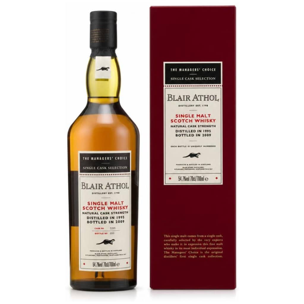 Blair Athol 1995/2009 - 13 Jahre - Sherry European Oak #5989 - The Managers' Choice