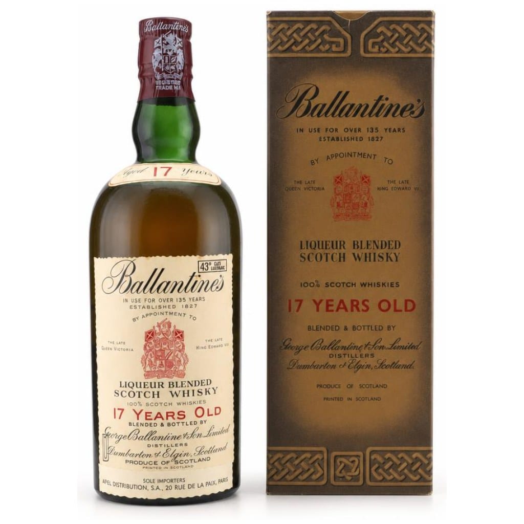 Ballantine’s 17 Jahre 1960s – Blended Scotch Whisky – 43,0%