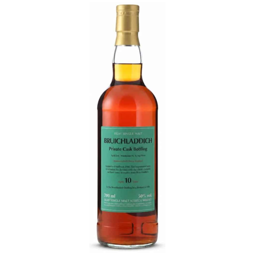 Bruichladdich 2009 – 10 Jahre – Private Cask Bottling – Rivesaltes Wine Hogshead #3653 – 50,0%